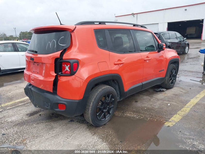 VIN ZACNJABB0LPL67404 2020 JEEP RENEGADE LATITUDE