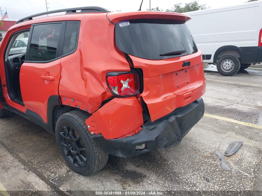 VIN ZACNJABB0LPL67404 2020 JEEP RENEGADE LATITUDE