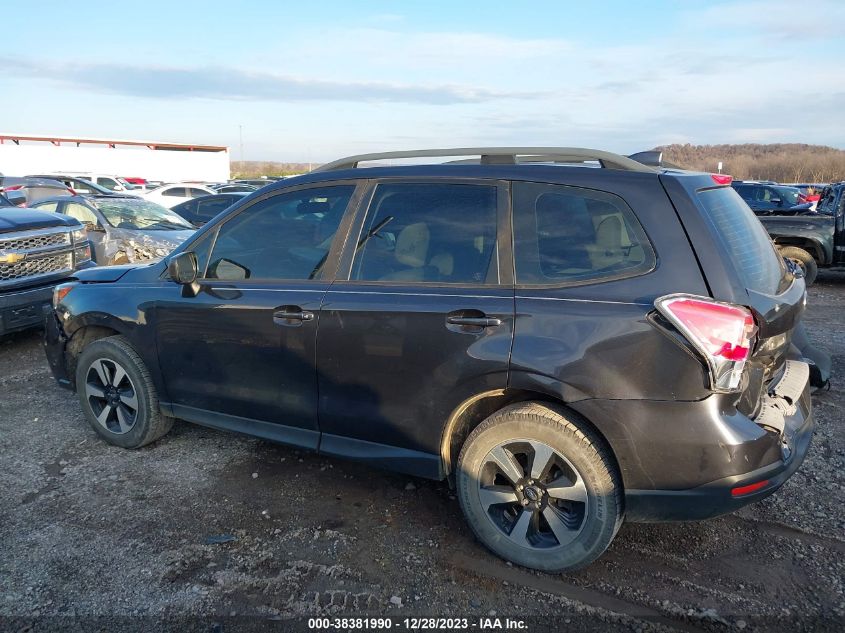 2017 SUBARU FORESTER 2.5I - JF2SJABC2HH557610
