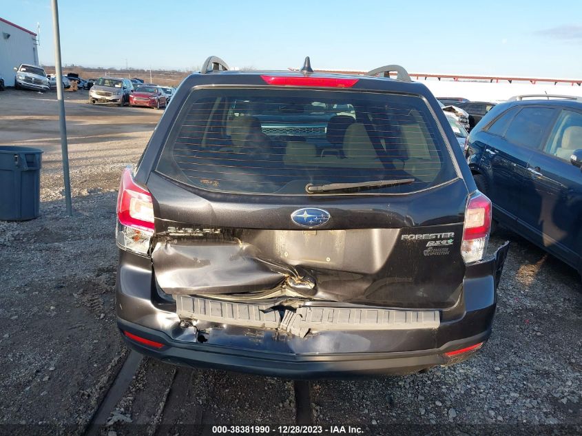 2017 SUBARU FORESTER 2.5I - JF2SJABC2HH557610