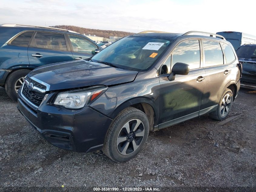 2017 SUBARU FORESTER 2.5I - JF2SJABC2HH557610