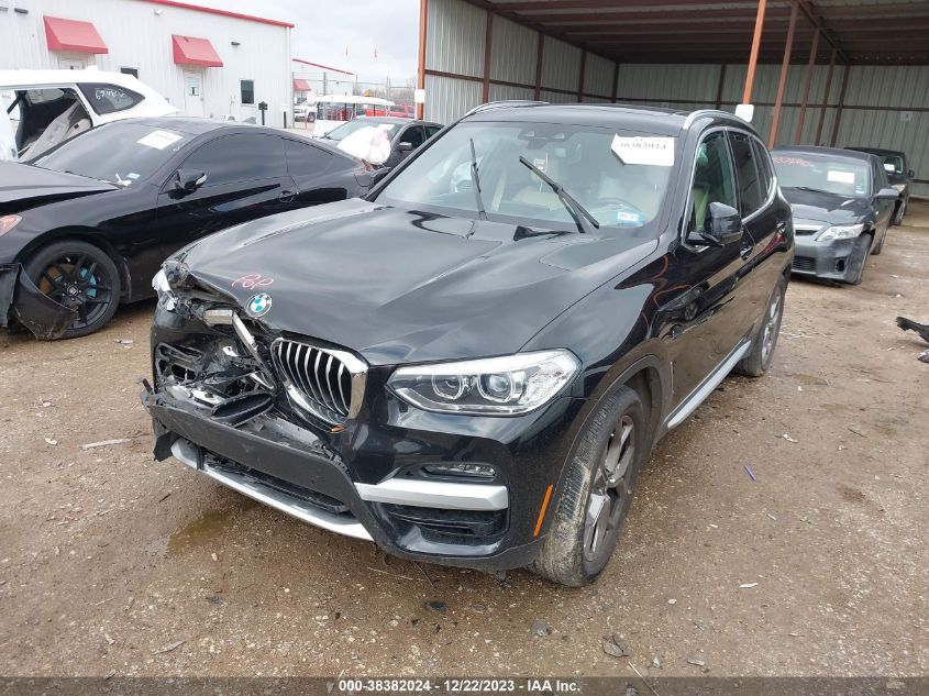 2021 BMW X3 SDRIVE30I - 5UXTY3C08M9G61782