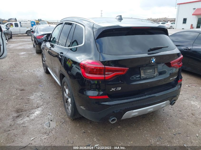 2021 BMW X3 SDRIVE30I - 5UXTY3C08M9G61782