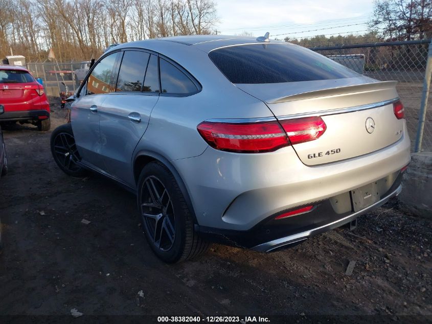 2016 MERCEDES-BENZ GLE 450 AMG COUPE 4MATIC 4JGED6EB9GA017189