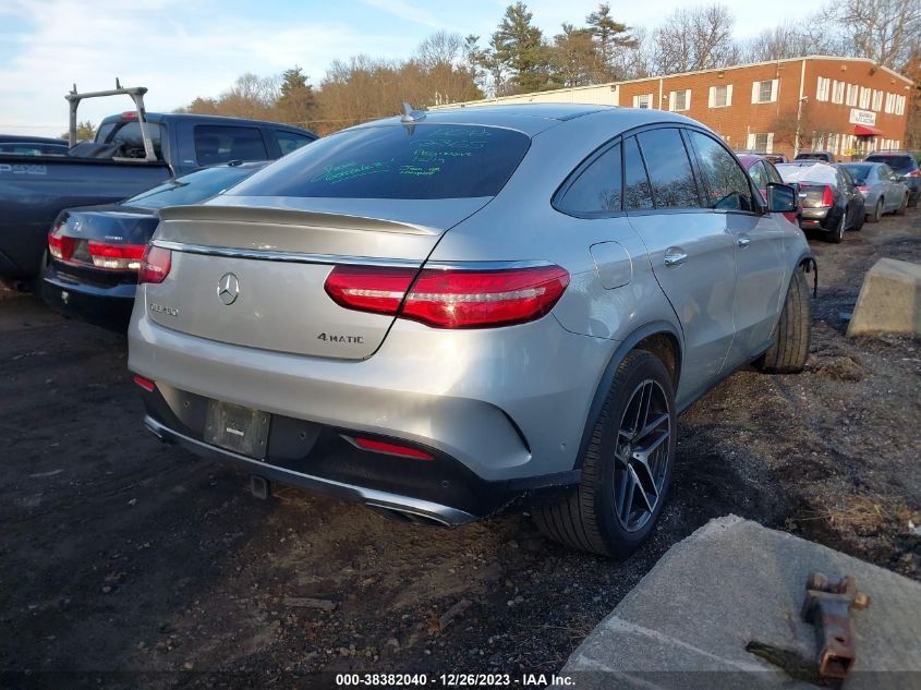 2016 MERCEDES-BENZ GLE 450 AMG COUPE 4MATIC 4JGED6EB9GA017189