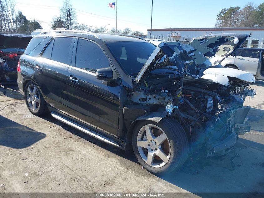 2013 MERCEDES-BENZ ML 550 4MATIC 4JGDA7DB3DA145869