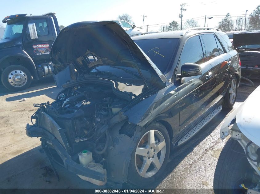 2013 MERCEDES-BENZ ML 550 4MATIC 4JGDA7DB3DA145869