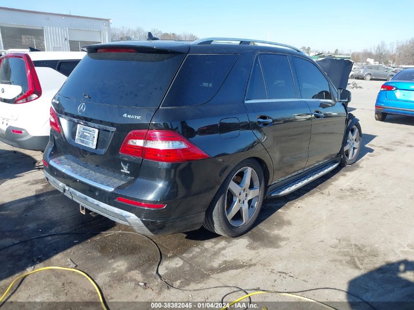 2013 MERCEDES-BENZ ML 550 4MATIC 4JGDA7DB3DA145869