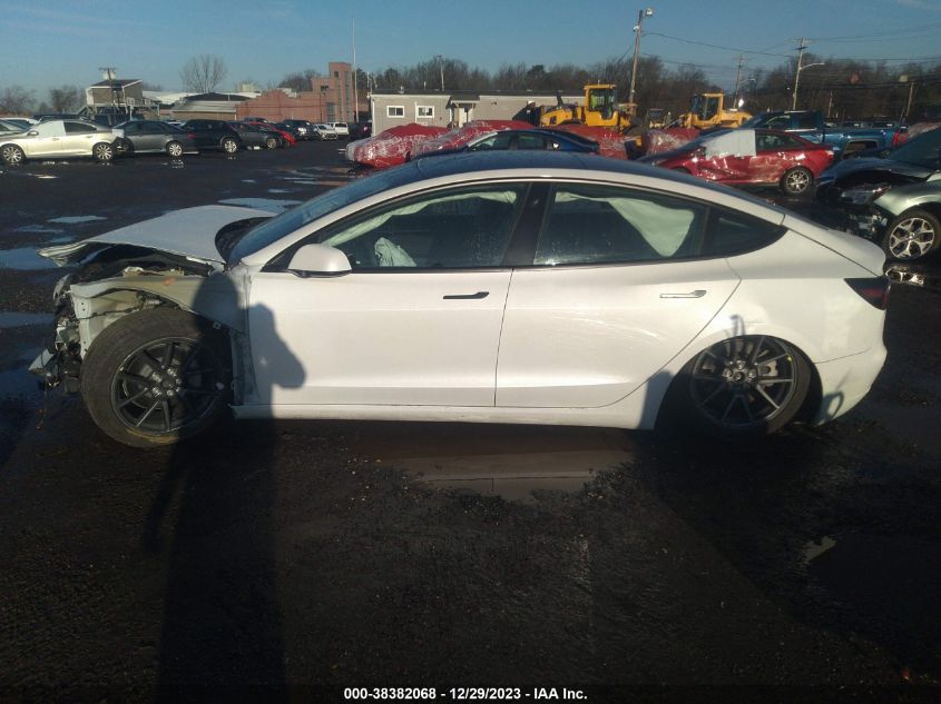 2021 TESLA MODEL 3 STANDARD RANGE PLUS REAR-WHEEL DRIVE - 5YJ3E1EAXMF064415