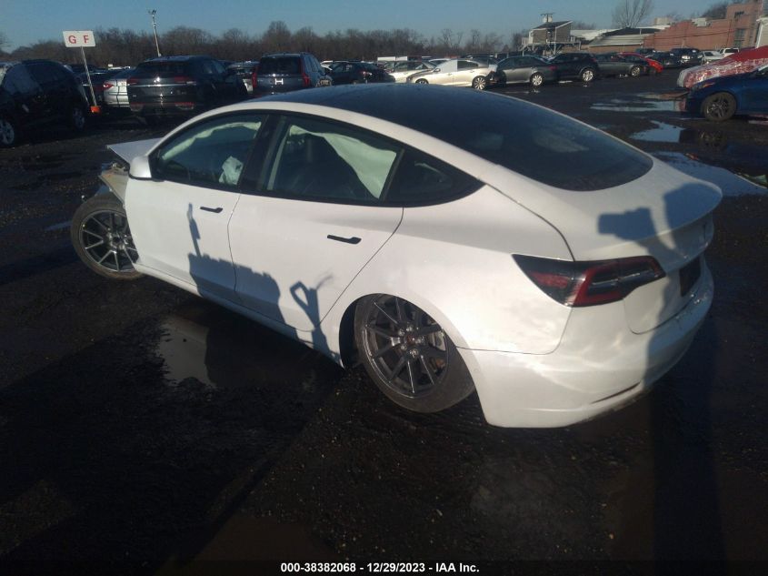 2021 TESLA MODEL 3 STANDARD RANGE PLUS REAR-WHEEL DRIVE - 5YJ3E1EAXMF064415