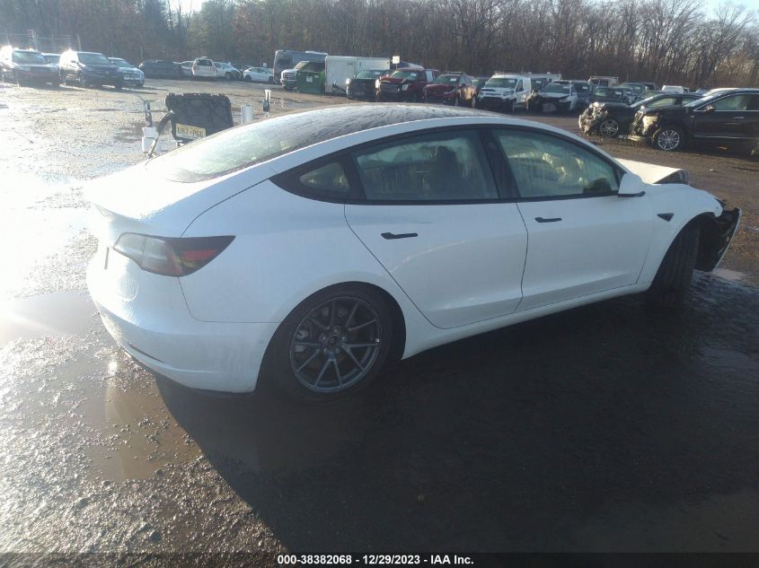 2021 TESLA MODEL 3 STANDARD RANGE PLUS REAR-WHEEL DRIVE - 5YJ3E1EAXMF064415