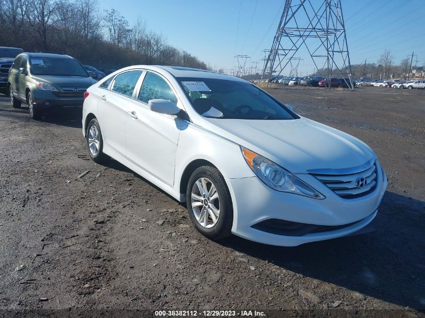 2014 HYUNDAI SONATA GLS - 5NPEB4AC2EH942285