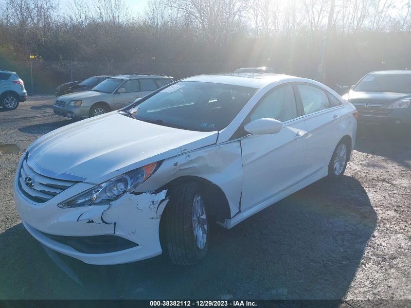 2014 HYUNDAI SONATA GLS - 5NPEB4AC2EH942285