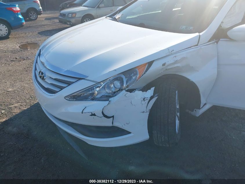 2014 HYUNDAI SONATA GLS - 5NPEB4AC2EH942285