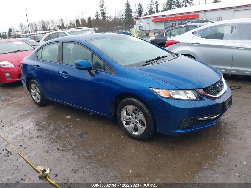 2013 HONDA CIVIC LX - 19XFB2F52DE222149