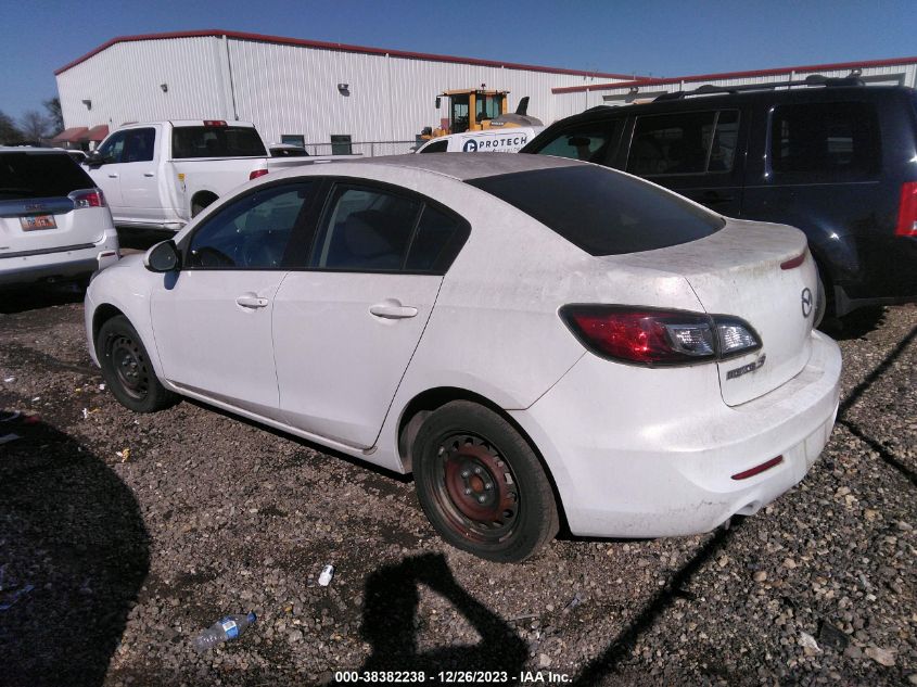 2013 MAZDA MAZDA3 I SV - JM1BL1TF4D1833581