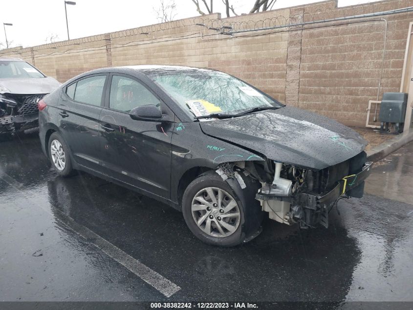 2017 HYUNDAI ELANTRA SE - KMHD74LFXHU347484