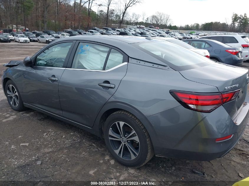 2022 NISSAN SENTRA SV XTRONIC CVT - 3N1AB8CV5NY290370