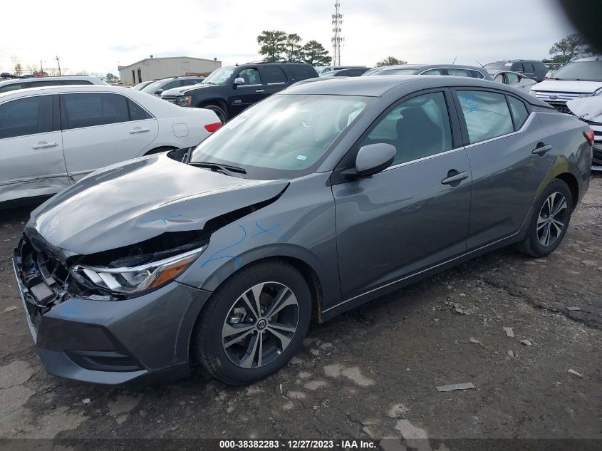 2022 NISSAN SENTRA SV XTRONIC CVT - 3N1AB8CV5NY290370