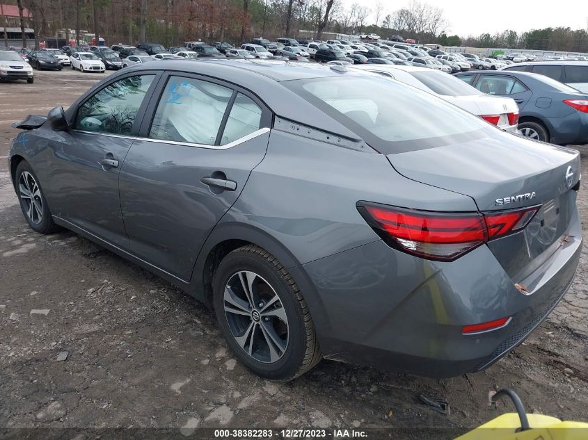 2022 NISSAN SENTRA SV XTRONIC CVT - 3N1AB8CV5NY290370