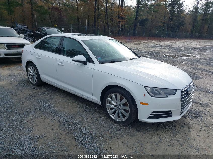 2017 AUDI A4 PREMIUM - WAUANAF49HN008101