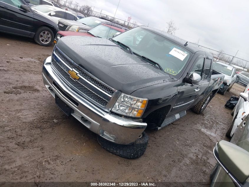 2013 CHEVROLET SILVERADO 1500 LT - 1GCRKSE70DZ411130