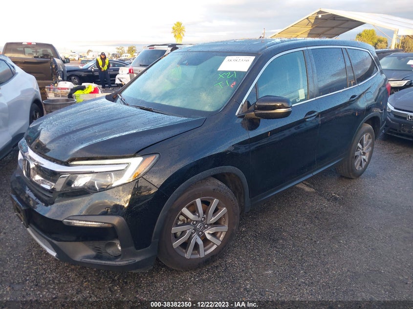 VIN 5FNYF5H52LB013417 2020 HONDA PILOT EXL