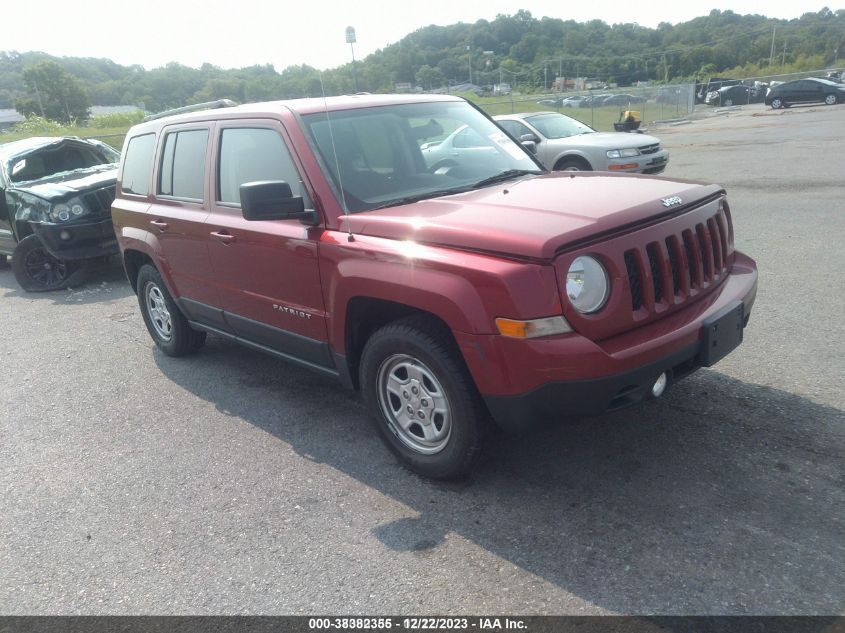 2014 JEEP PATRIOT SPORT - 1C4NJPBA4ED593864
