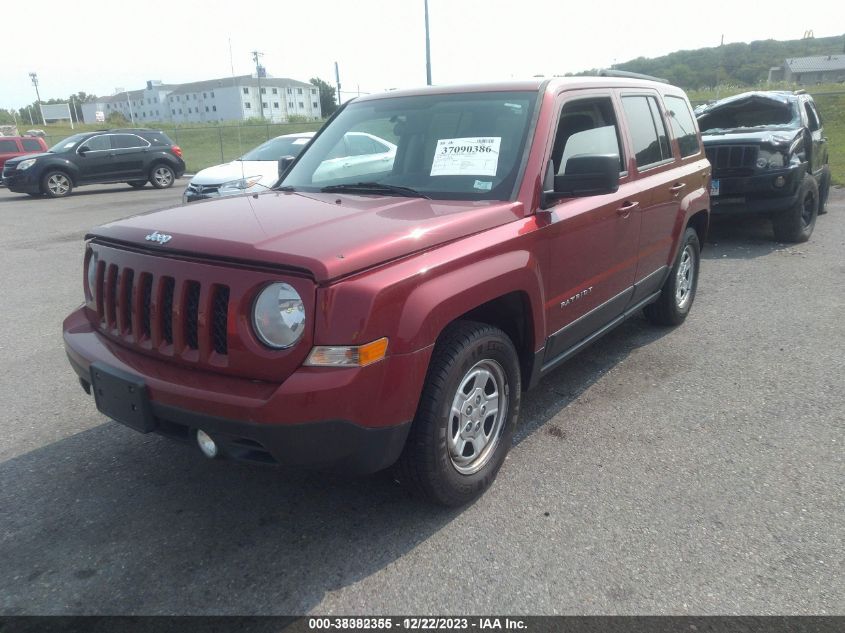 2014 JEEP PATRIOT SPORT - 1C4NJPBA4ED593864