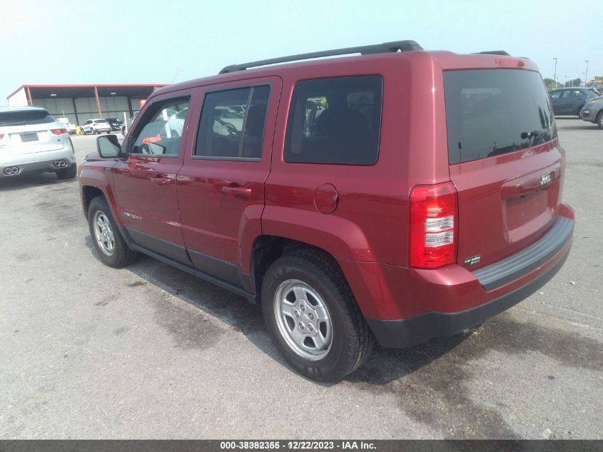 2014 JEEP PATRIOT SPORT - 1C4NJPBA4ED593864