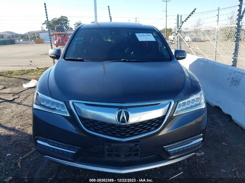 2014 ACURA MDX TECHNOLOGY PACKAGE - 5FRYD4H47EB050276