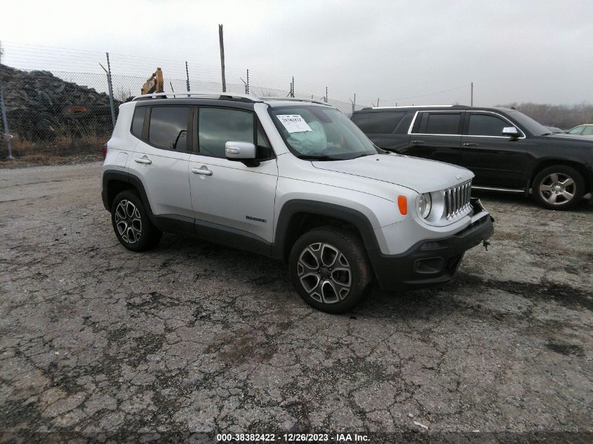 2018 JEEP RENEGADE LIMITED - ZACCJBDB1JPG76387