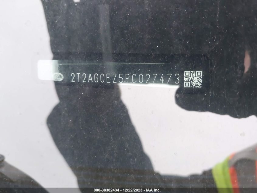 2023 LEXUS NX 350 2T2AGCEZ5PC027473
