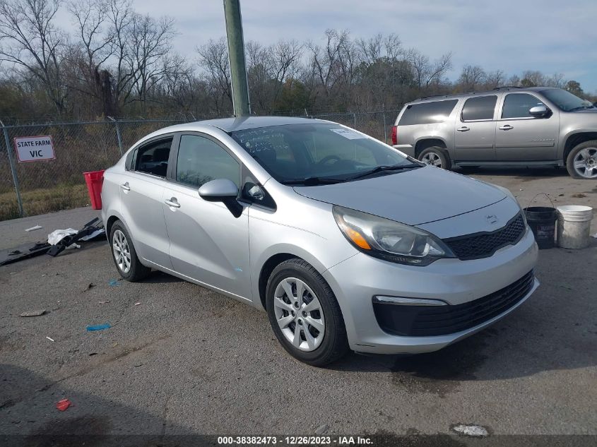 2016 KIA RIO LX - KNADM4A3XG6662596