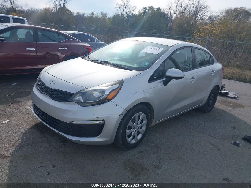 2016 KIA RIO LX - KNADM4A3XG6662596