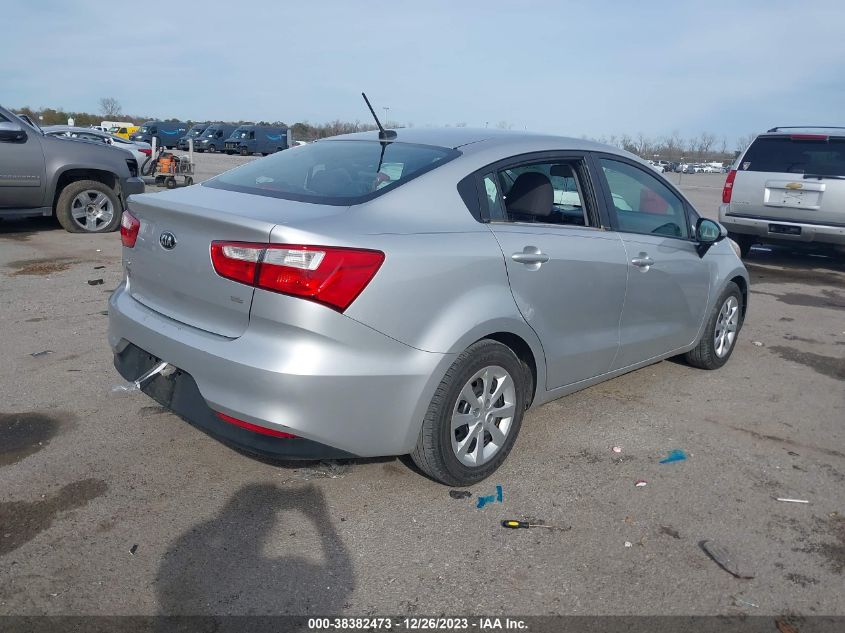 2016 KIA RIO LX - KNADM4A3XG6662596