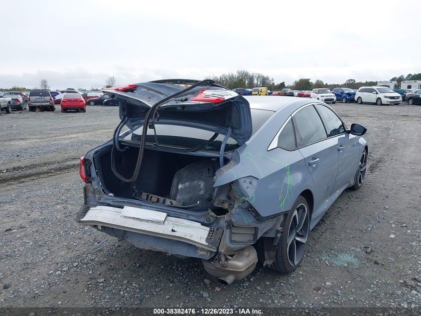 VIN 1HGCV1F36MA111028 2021 HONDA ACCORD SPORT