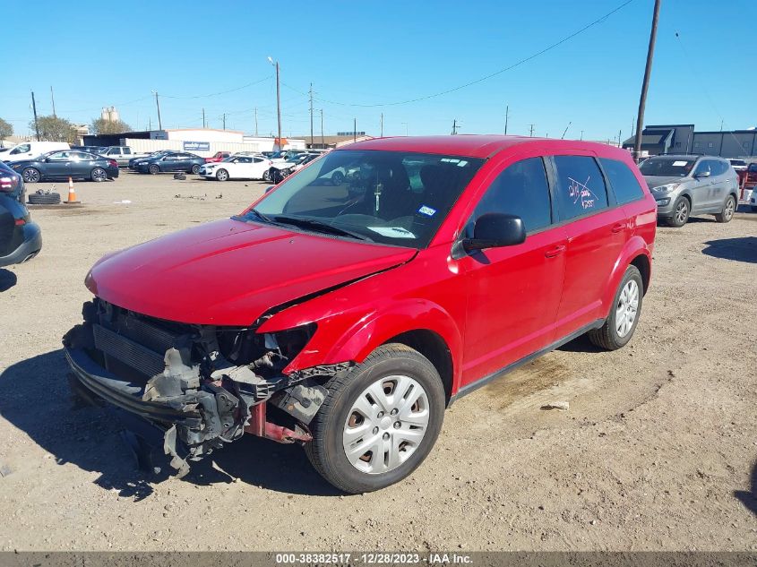 2014 DODGE JOURNEY SE - 3C4PDCAB2ET285721