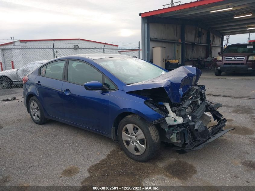 2017 KIA FORTE LX - 3KPFK4A77HE156563