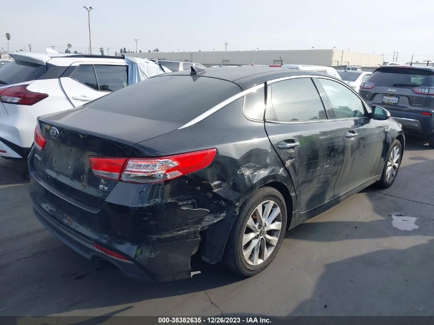2016 KIA OPTIMA EX - 5XXGU4L30GG070669