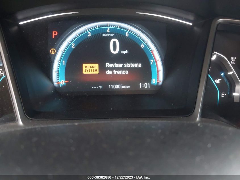 2016 HONDA CIVIC EX - 19XFC1F31GE018985