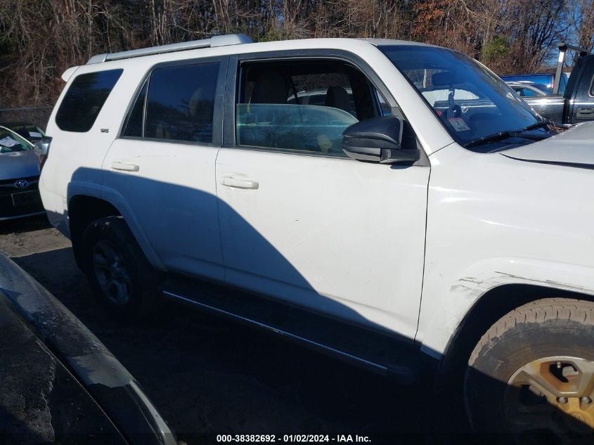 2016 TOYOTA 4RUNNER SR5/LIMITED/SR5 PREMIUM - JTEZU5JR2G5140484