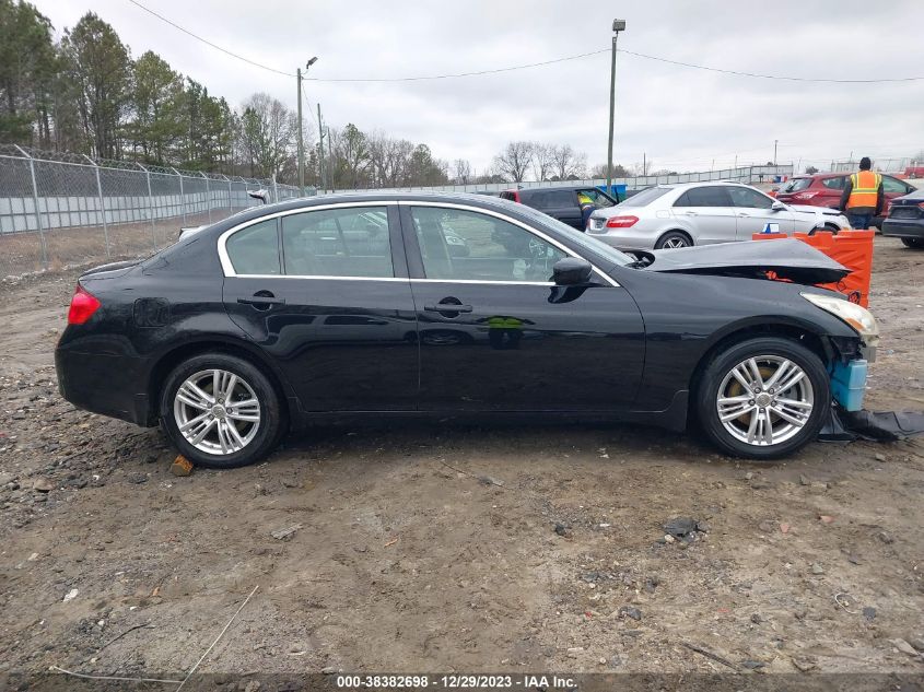 2013 INFINITI G37X - JN1CV6AR6DM769487