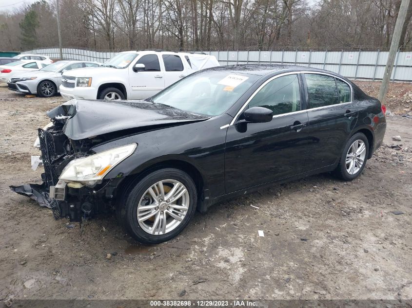 2013 INFINITI G37X - JN1CV6AR6DM769487