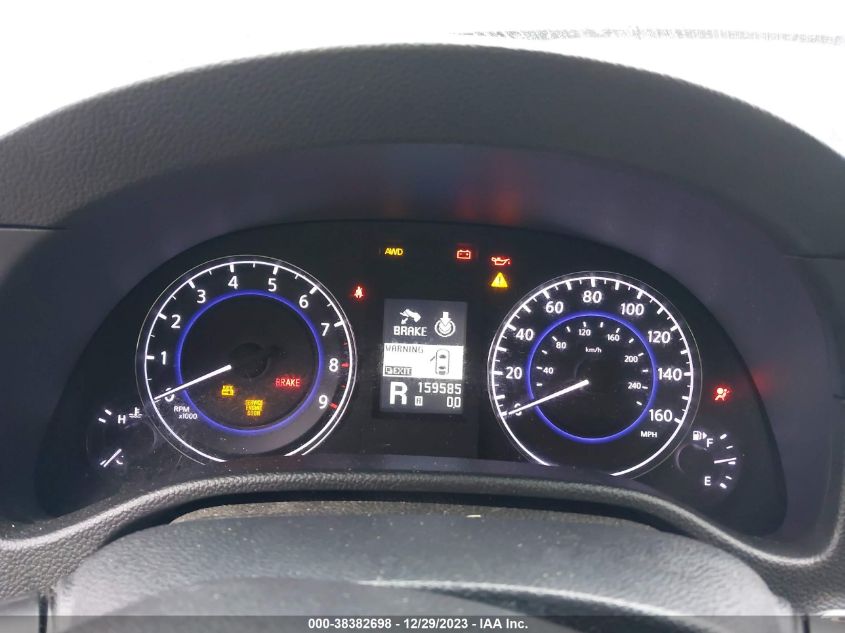 2013 INFINITI G37X - JN1CV6AR6DM769487