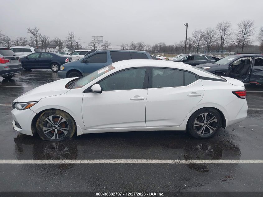 2021 NISSAN SENTRA SV XTRONIC CVT - 3N1AB8CV7MY226314