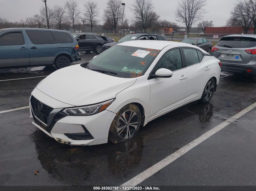 2021 NISSAN SENTRA SV XTRONIC CVT - 3N1AB8CV7MY226314