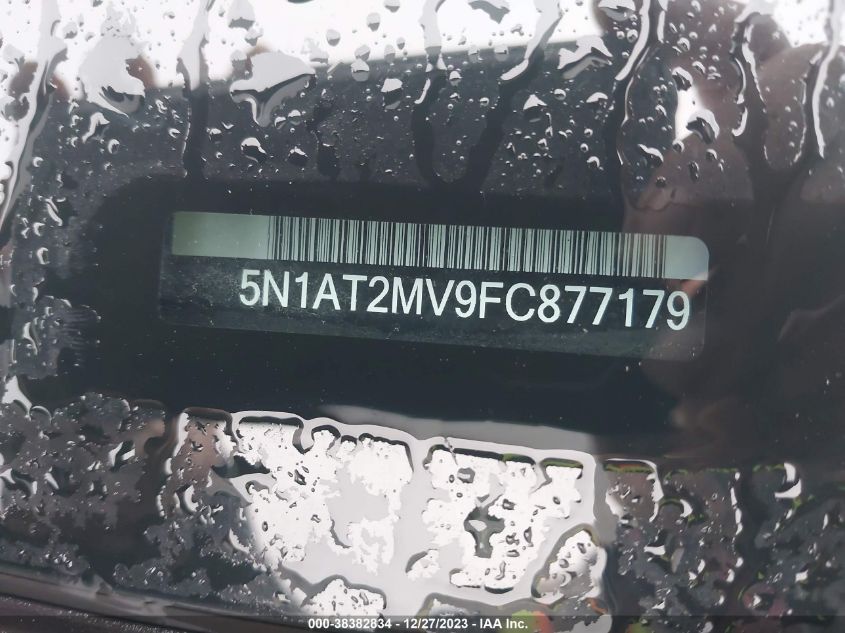 2015 NISSAN ROGUE SL - 5N1AT2MV9FC877179