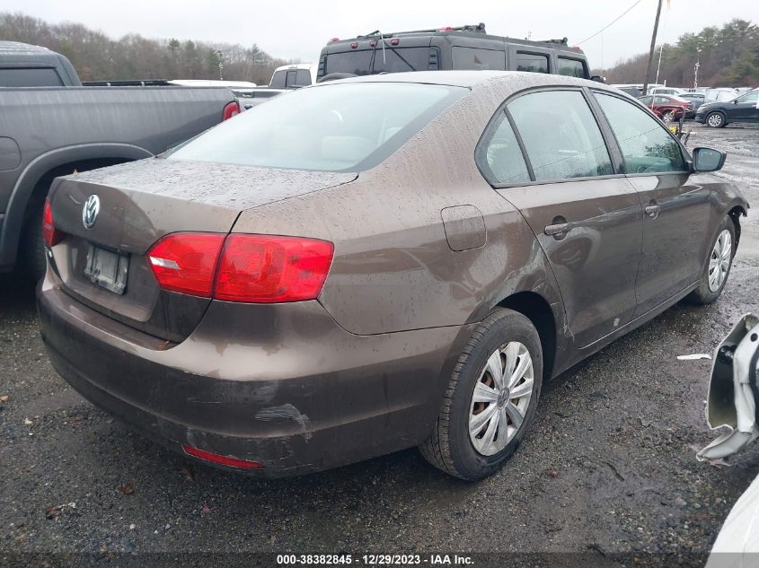 2013 VOLKSWAGEN JETTA 2.0L S - 3VW2K7AJXDM401803