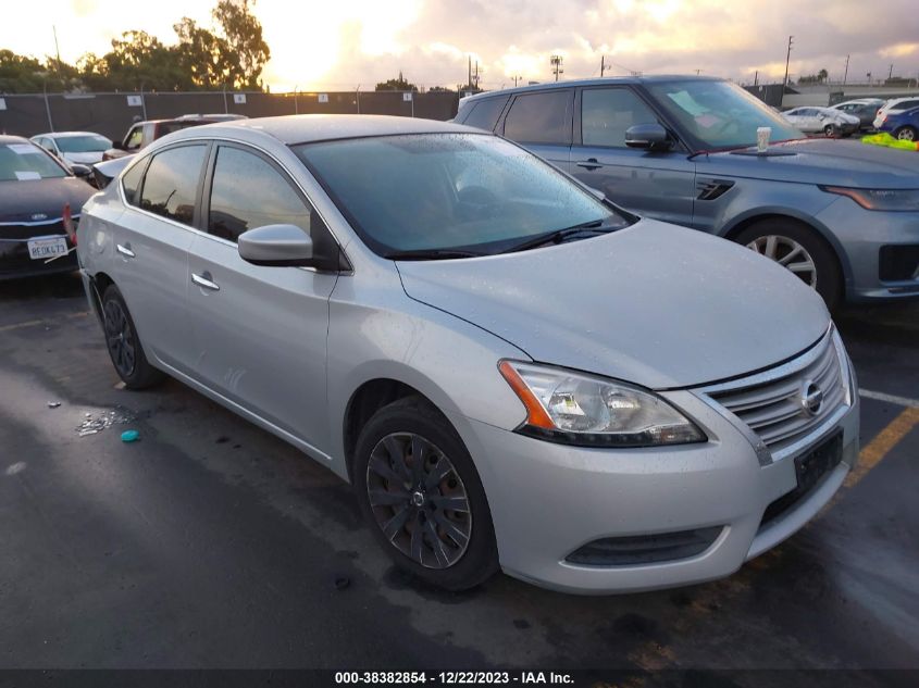 2013 NISSAN SENTRA S/SV/SR/SL - 1N4AB7AP7DN910053